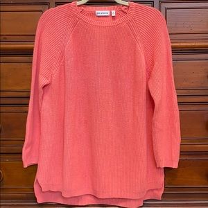 Coral sweater
